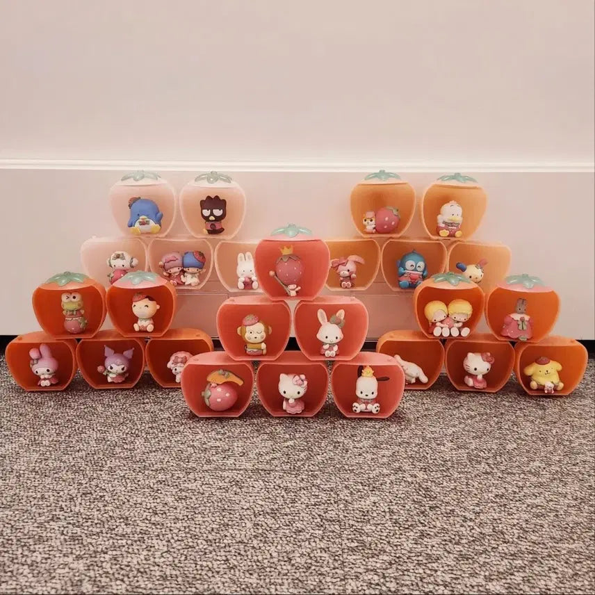[BUNJANG] Sanrio Strawberry Ichigo Friends Gacha Full Set / 산리오 딸기 이치고 프렌즈 가챠 전종 풀세트