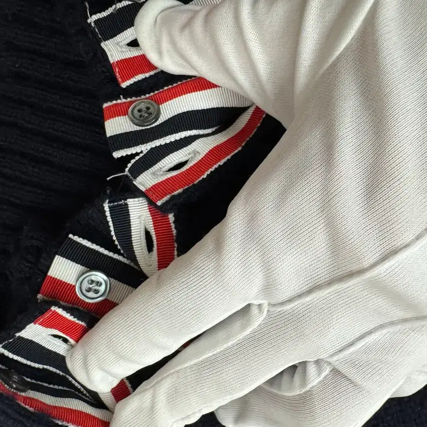 [BUNJANG] Thom Browne Intarsia Knit Sweater / (오케이몰정품) 톰브라운 인트라시아 니트
