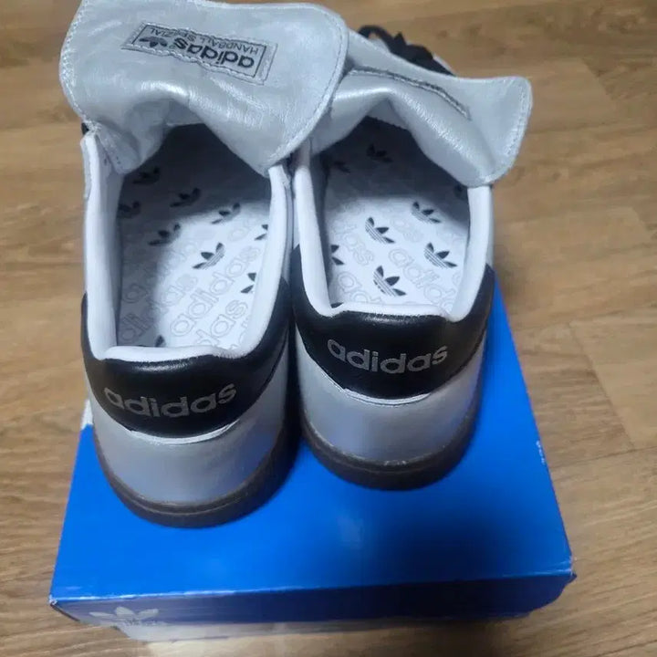 [BUNJANG] Adidas Handball Spezial Silver Metallic Core Sneakers (265) / (새제품-풀박스)아디다스 핸드볼 스페지알 실버 메탈릭 코어 (265)