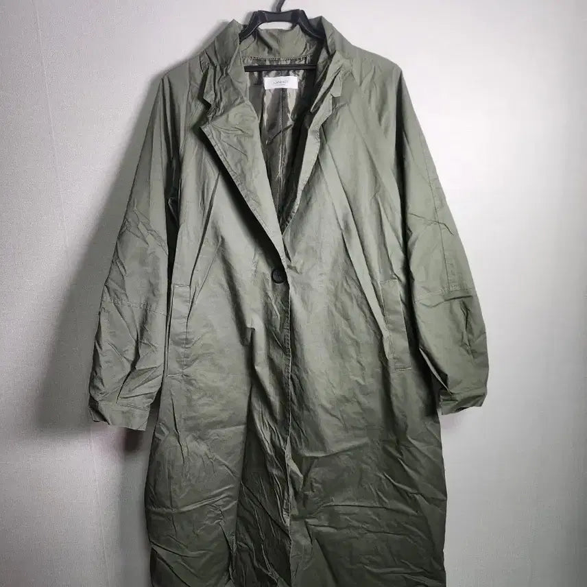 [BUNJANG] NANING9 Khaki Long Coat / NANING9 카키색 롱 코트