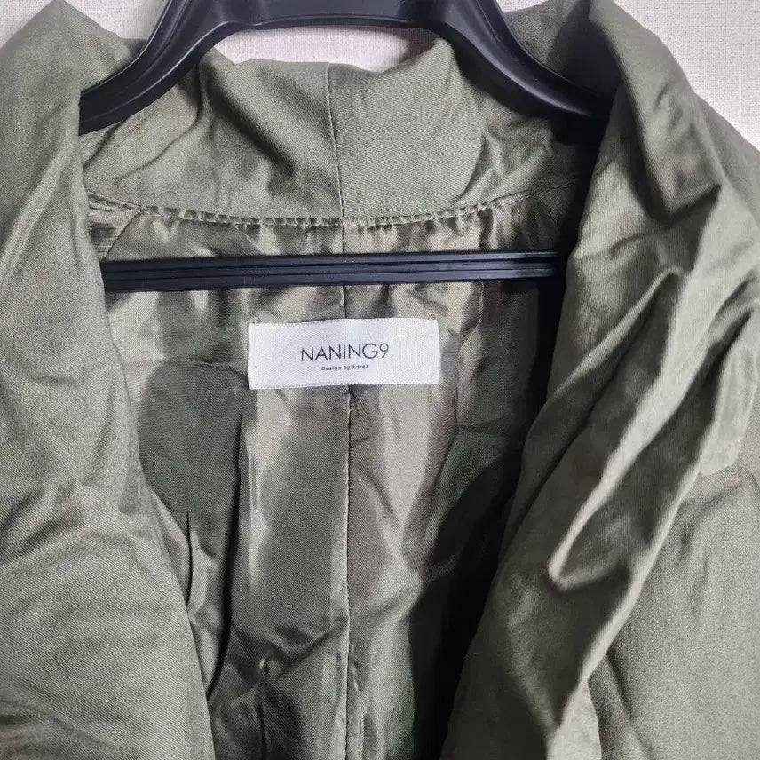 [BUNJANG] NANING9 Khaki Long Coat / NANING9 카키색 롱 코트