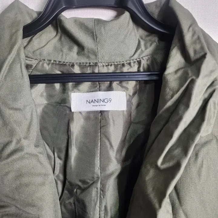[BUNJANG] NANING9 Khaki Long Coat / NANING9 카키색 롱 코트