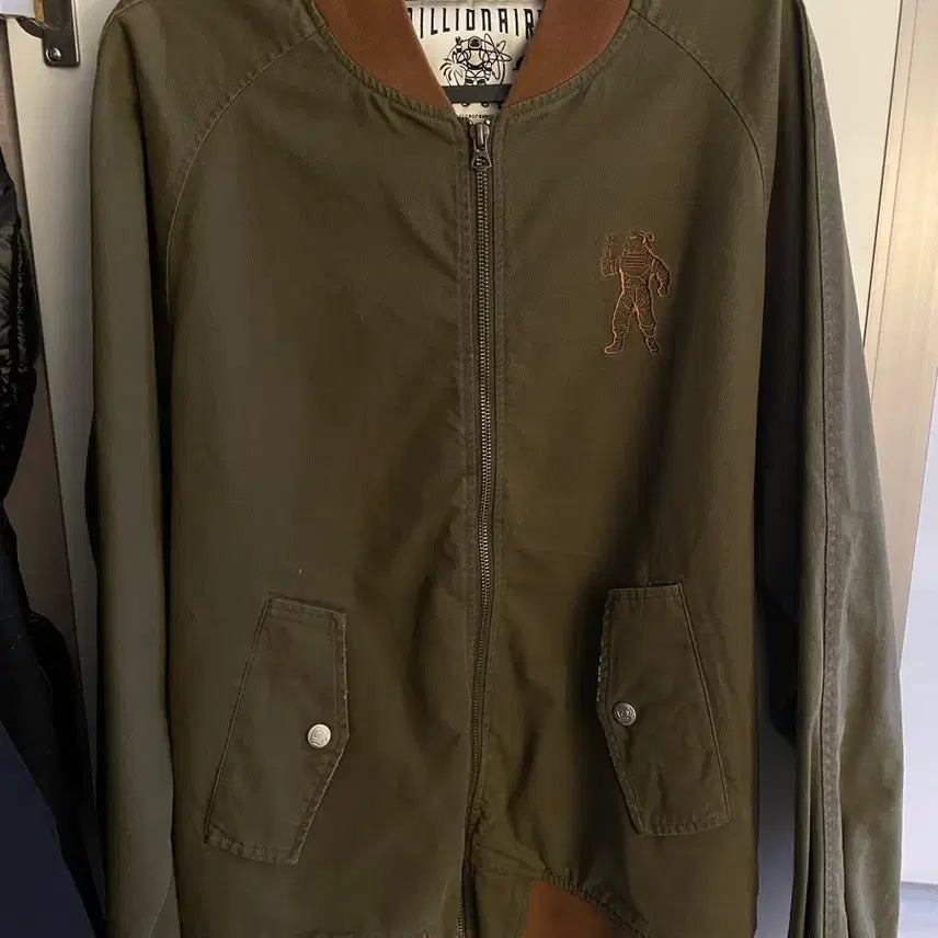 [BUNJANG] Billionaire Boys Club Bomber Jacket Khaki / [Billionaire Boys Club] 봄버 자켓 카키