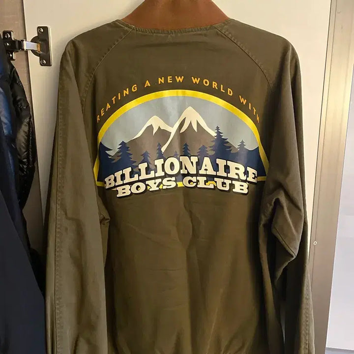 [BUNJANG] Billionaire Boys Club Bomber Jacket Khaki / [Billionaire Boys Club] 봄버 자켓 카키