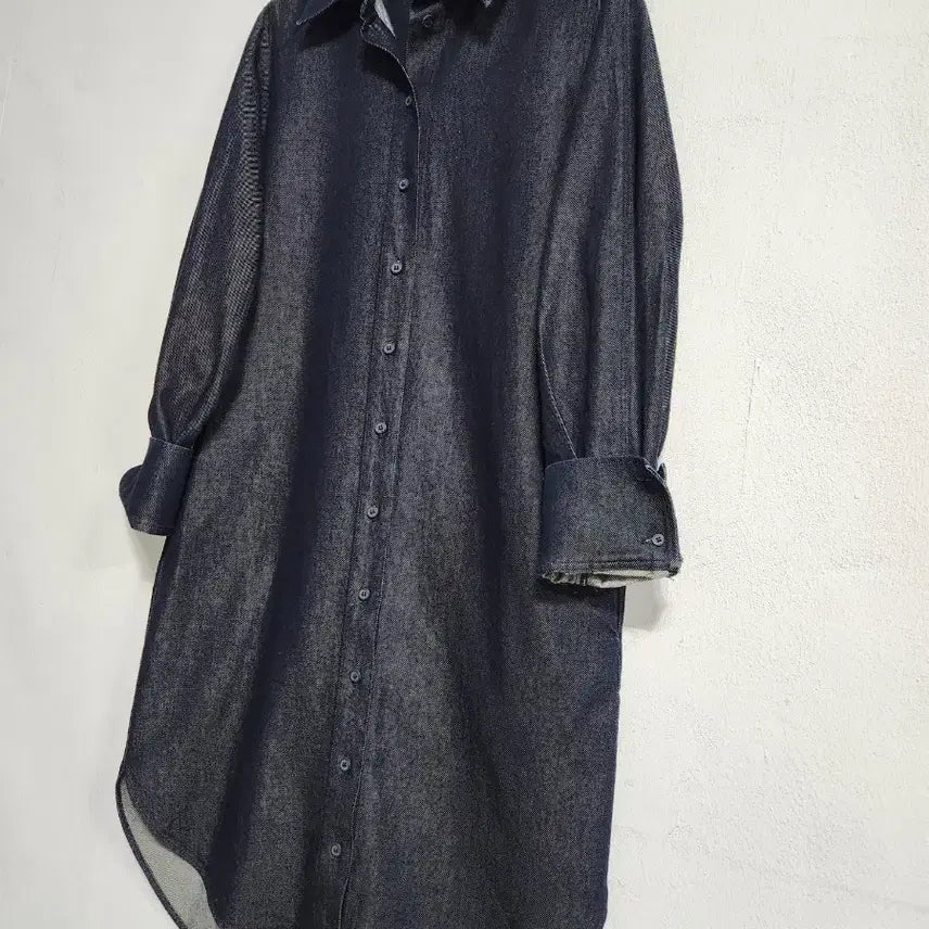 [BUNJANG] COS Oversized Denim Shirt Dress / COS코스 셔츠형 오버핏 데님 원피스 55반~66