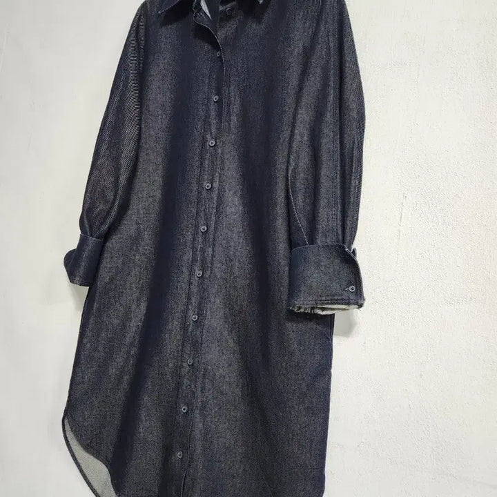 [BUNJANG] COS Oversized Denim Shirt Dress / COS코스 셔츠형 오버핏 데님 원피스 55반~66