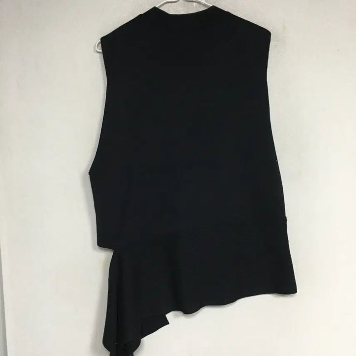[BUNJANG] KUHO Cashmere Wool Asymmetric Vest / KUHO 구호 언발 캐시미어 울 조끼 S