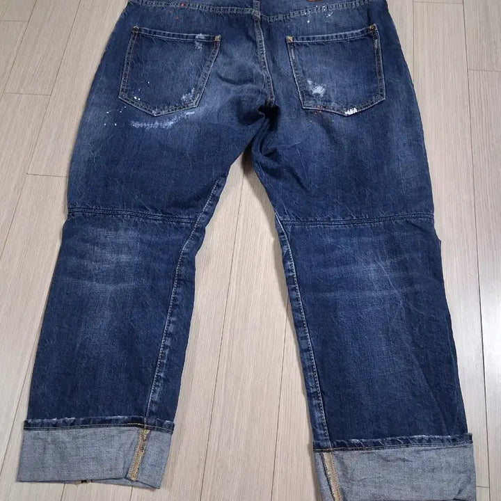 [BUNJANG] Dsquared2 Denim Roll-up Jeans (Size 50) / 디스퀘어드2 청바지 데님 롤업진(50)