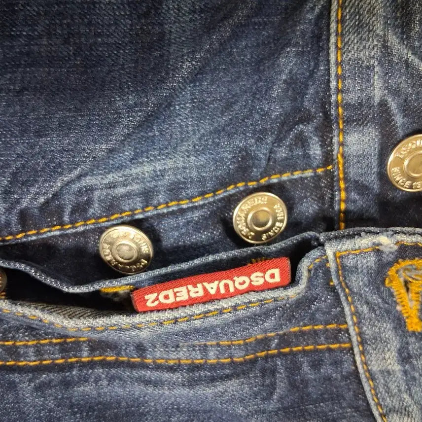 [BUNJANG] Dsquared2 Denim Roll-up Jeans (Size 50) / 디스퀘어드2 청바지 데님 롤업진(50)
