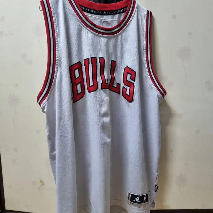 [BUNJANG] Adidas Chicago Bulls Derrick Rose Jersey Tank Top / [XXL] 아디다스 시카고 불스 져지 반팔 나시 티셔츠 110 데릭 로즈
