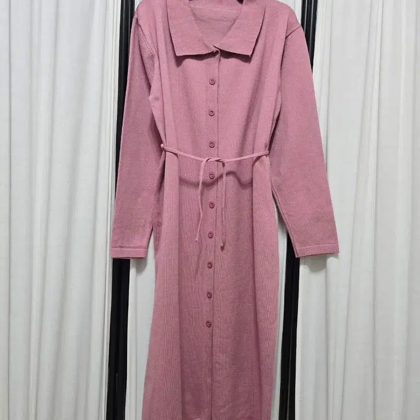 [BUNJANG] Pink Knit Dress / 핑크 니트 원피스