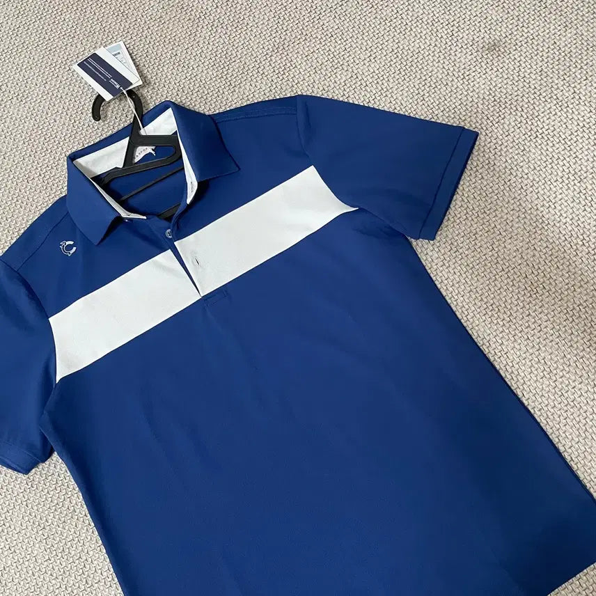 [BUNJANG] Louis Castel Functional Short Sleeve Polo Shirt / M 새상품 루이까스텔 기능성 반팔 카라티 N.7615