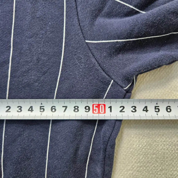 [BUNJANG] Adidas Pinstripe Sweatshirt / 100 아디다스 핀스트라이프 맨투맨  0306Y