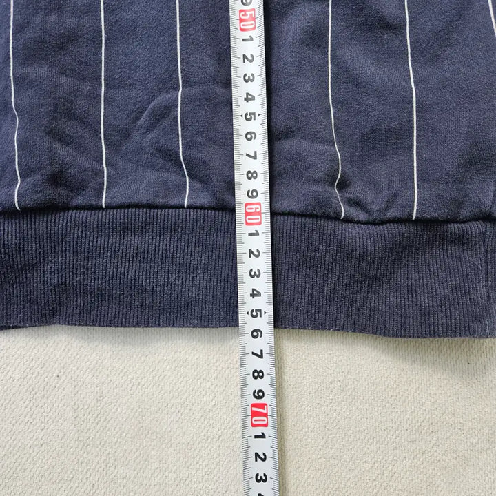 [BUNJANG] Adidas Pinstripe Sweatshirt / 100 아디다스 핀스트라이프 맨투맨  0306Y