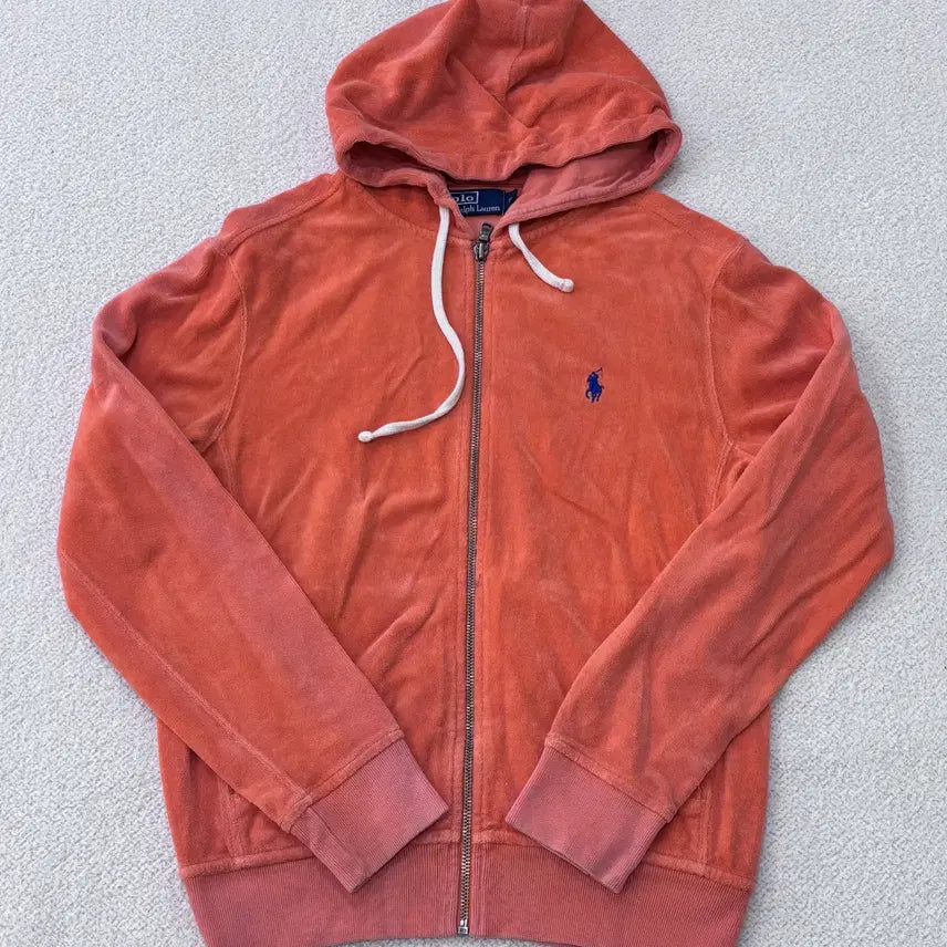 [BUNJANG] Polo Ralph Lauren Terry Cloth Hooded Zip-up Jacket / S 폴로 여성 테리 후드집업 0305E