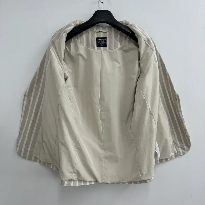 [BUNJANG] Abercrombie &amp; Fitch Linen Blazer Jacket / 95 아베크롬비 여자 린넨 블레이져 자켓