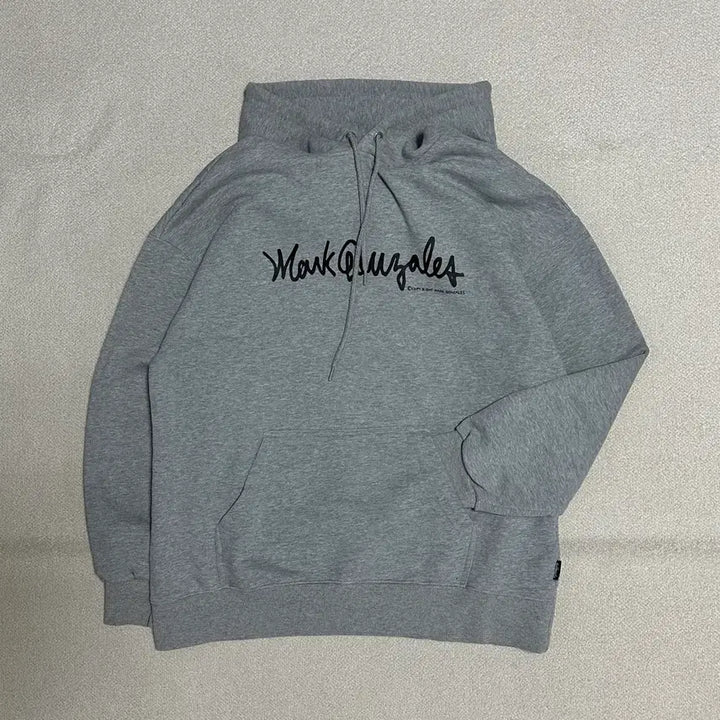 [BUNJANG] Mark Gonzales Hoodie (Gray, L) / 마크곤잘레스 후드티