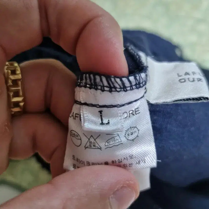 [BUNJANG] LafargeStore Linen Oversized Parachute Pants Navy Bermuda / [L] 라퍼지스토어 린넨 오버 파라슈트 팬츠 32 네이비 남색 버뮤다