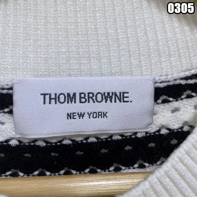 [BUNJANG] Thom Browne Navy Stripe Cardigan / S 톰브라운 네이비 스트라이프 가디건