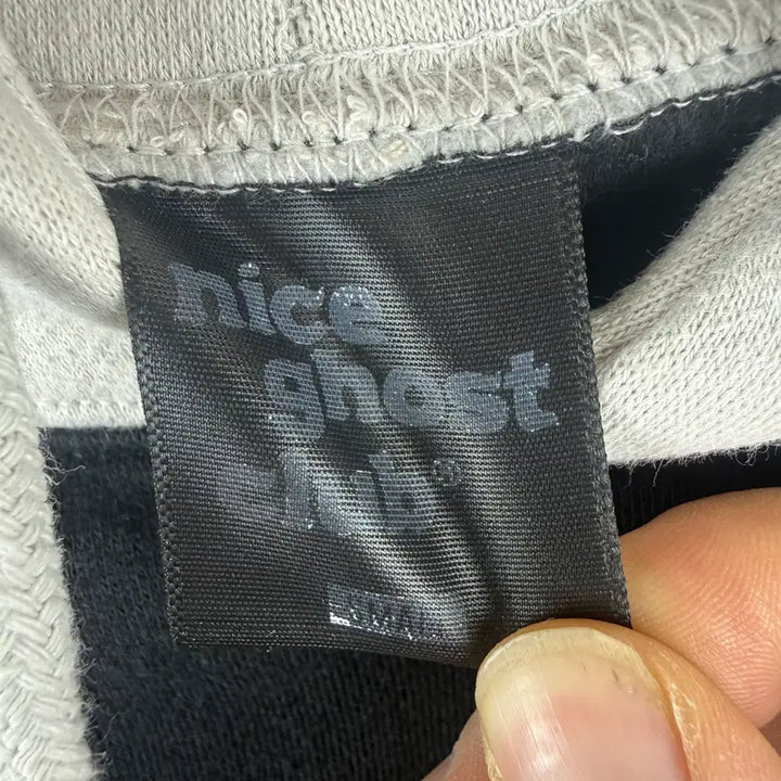 [BUNJANG] Niceghostclub Color Block Hoodie S / S) 나이스고스트클럽 배색 후드 티