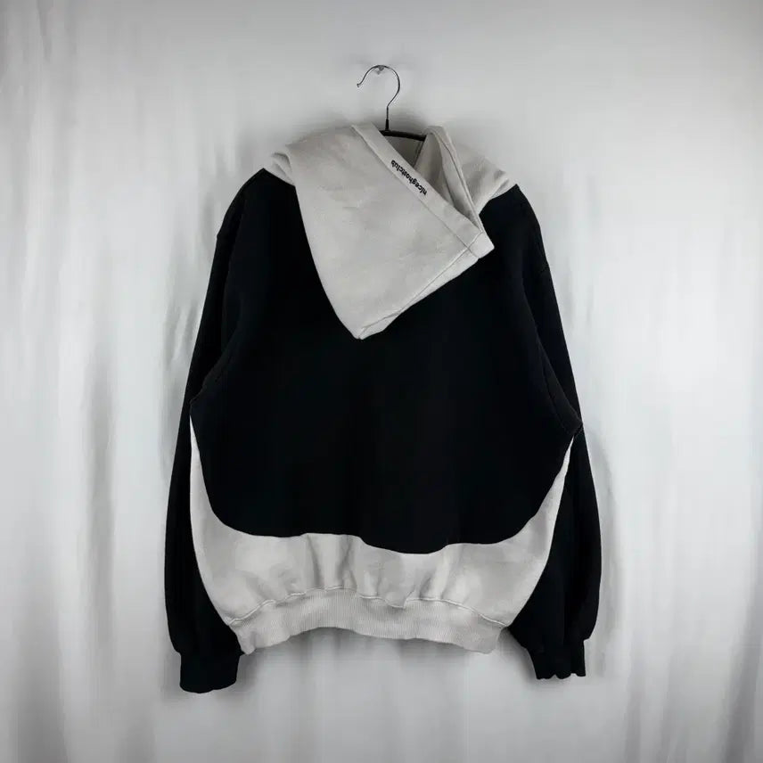 [BUNJANG] Niceghostclub Color Block Hoodie S / S) 나이스고스트클럽 배색 후드 티