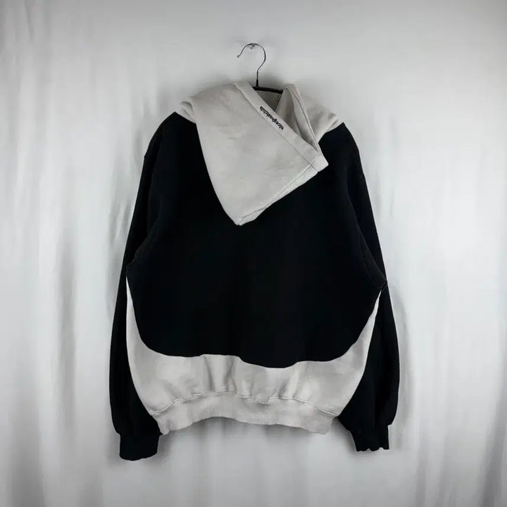 [BUNJANG] Niceghostclub Color Block Hoodie S / S) 나이스고스트클럽 배색 후드 티