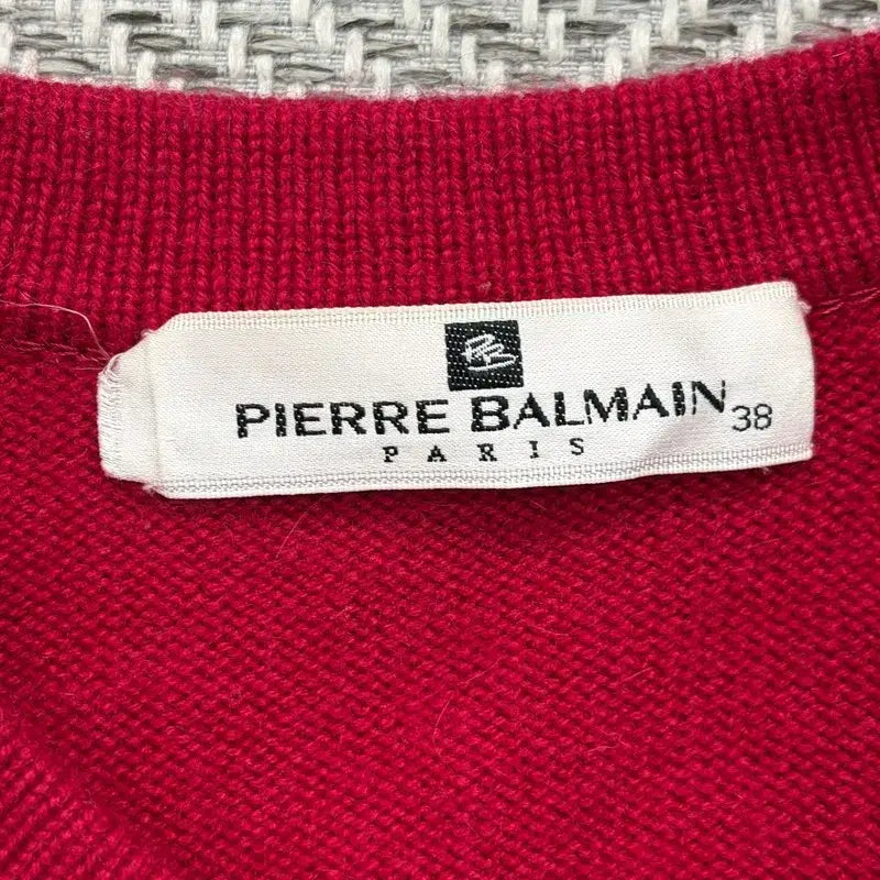 [BUNJANG] Balmain Cashmere Cardigan v1969 / 발망 캐시미어 가디건 v1969
