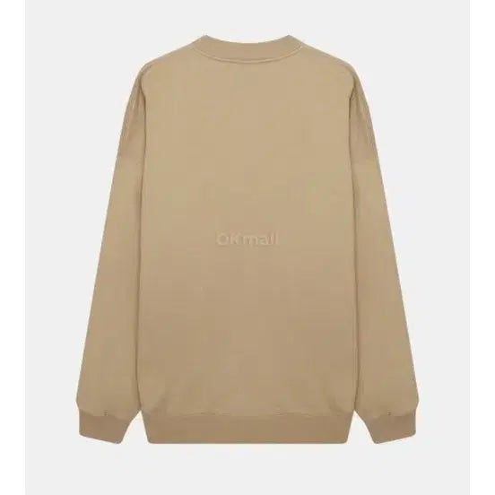 [BUNJANG] Balenciaga Logo Mock Neck Sweatshirt - Beige / 발렌시아가 로고 모크넥 스웨트셔츠 -베이지