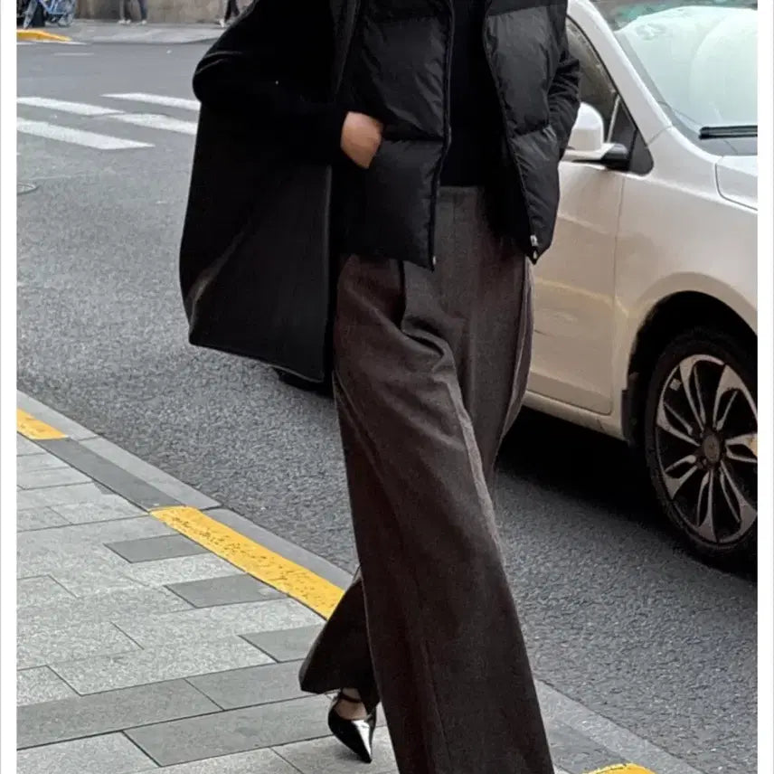 [BUNJANG] OHMU Duck Down Vest Black S / 오뮤 덕다운 베스트 블랙 S