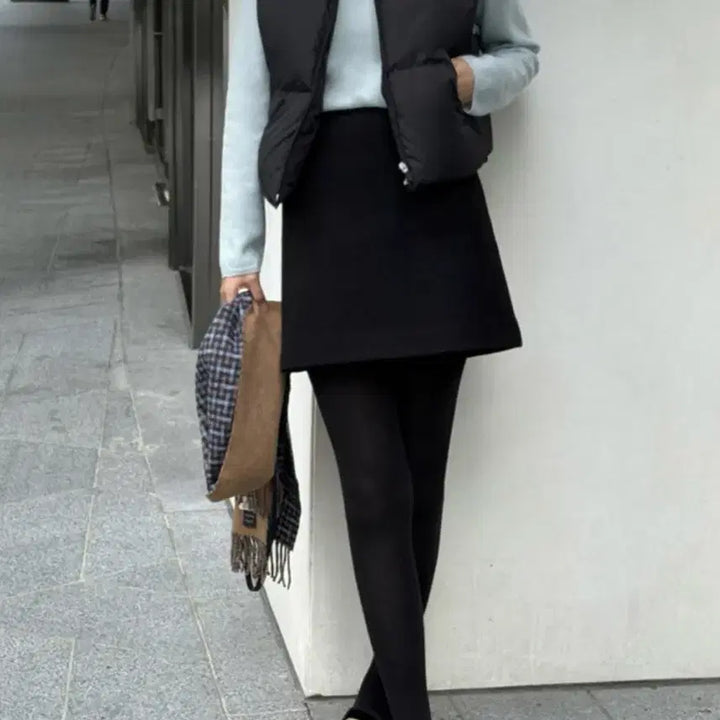 [BUNJANG] OHMU Duck Down Vest Black S / 오뮤 덕다운 베스트 블랙 S