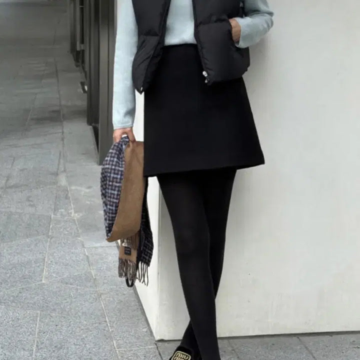 [BUNJANG] OHMU Duck Down Vest Black S / 오뮤 덕다운 베스트 블랙 S