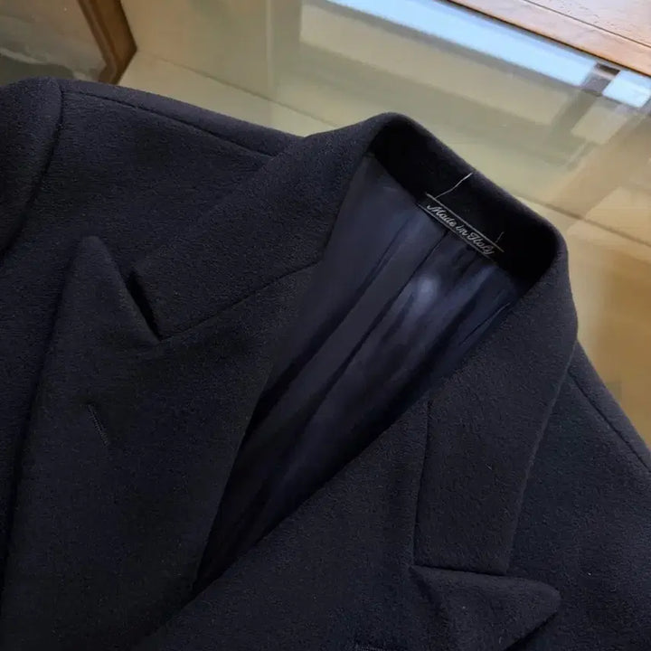 [BUNJANG] Calvin Klein Cashmere Double-Breasted Coat / 캘빈클라인 캐시미어 더블브레스티드 코트 남성100-105