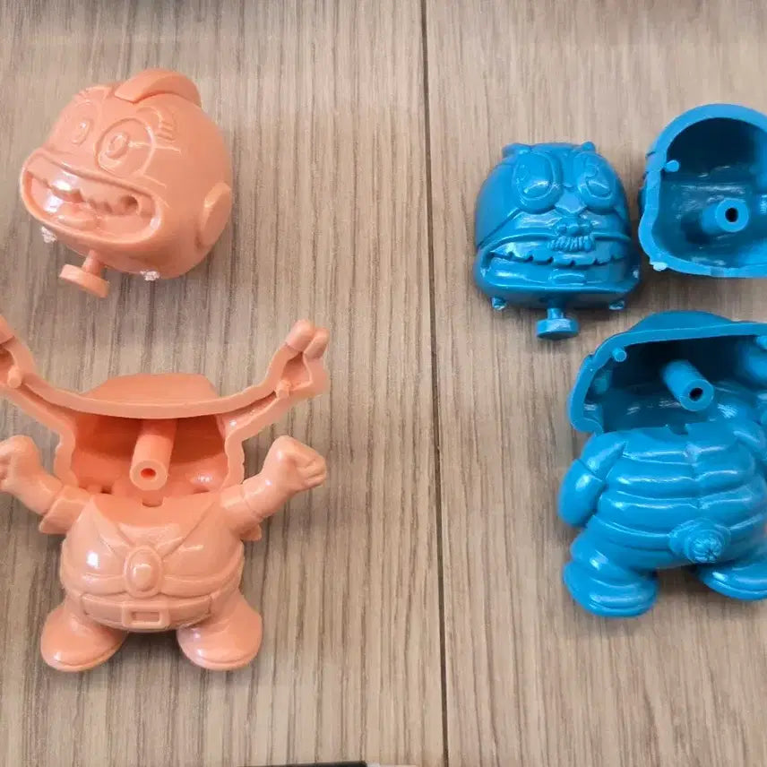 [BUNJANG] Kintaman Miniature Figures Set of 4 / 고전 초인 킨타맨 미니피규어4종
