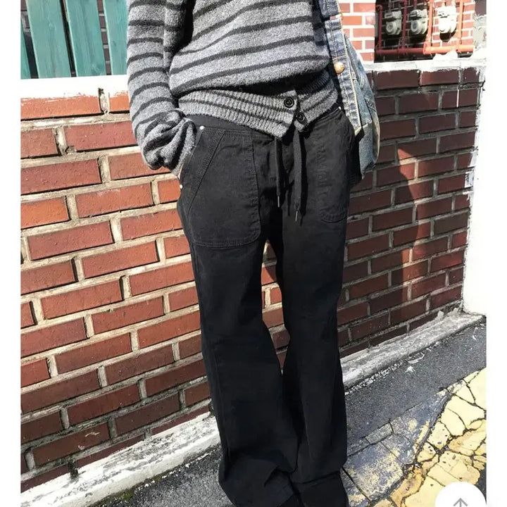 [BUNJANG] Satomi Radio Wide Leg Pants / 사토미라디오 팬츠