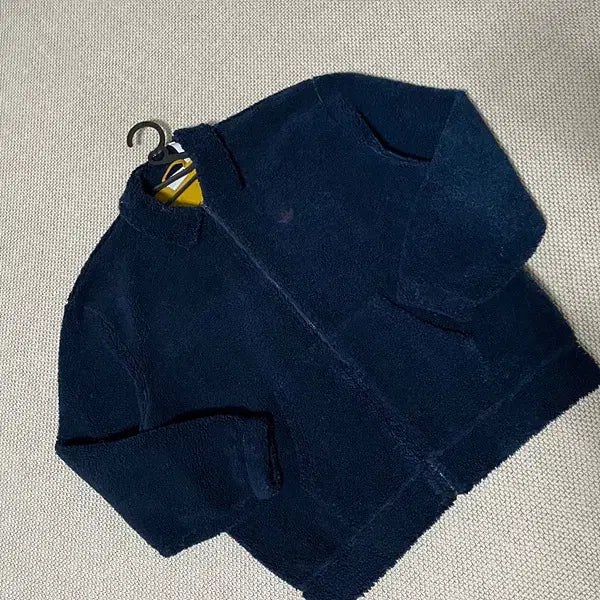 [BUNJANG] Adidas Fleece Track Top Jacket / L 아디다스 플리스 트랙탑 후리스 자켓 N.6523