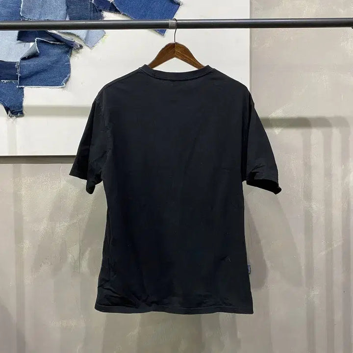 [BUNJANG] Penfield Street Print Black Short Sleeve T-shirt / (100) 펜필드 캐주얼 스트릿 프린팅 블랙 반팔 티
