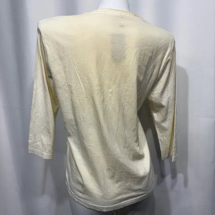 [BUNJANG] Ivory Skull Printed Longsleeve / 아이보리 스컬 프린팅 롱슬리브