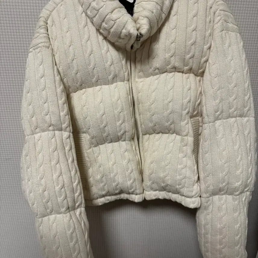 [BUNJANG] Unbranded Knit Padded Jacket / Category9)니트패딩