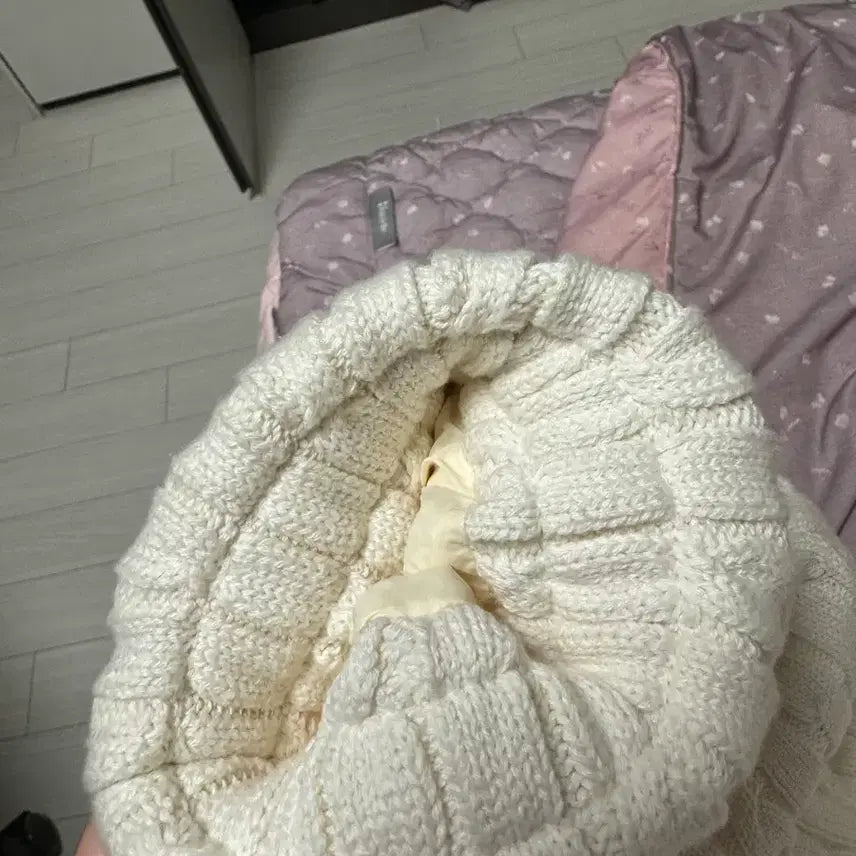 [BUNJANG] Unbranded Knit Padded Jacket / Category9)니트패딩