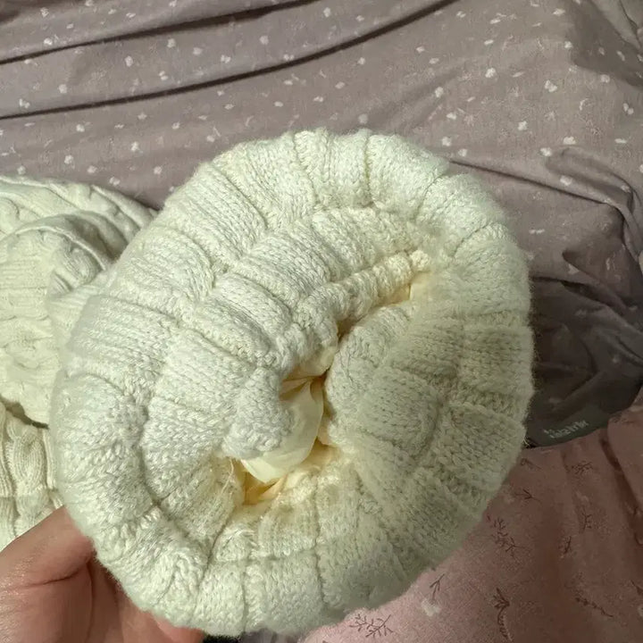 [BUNJANG] Unbranded Knit Padded Jacket / Category9)니트패딩