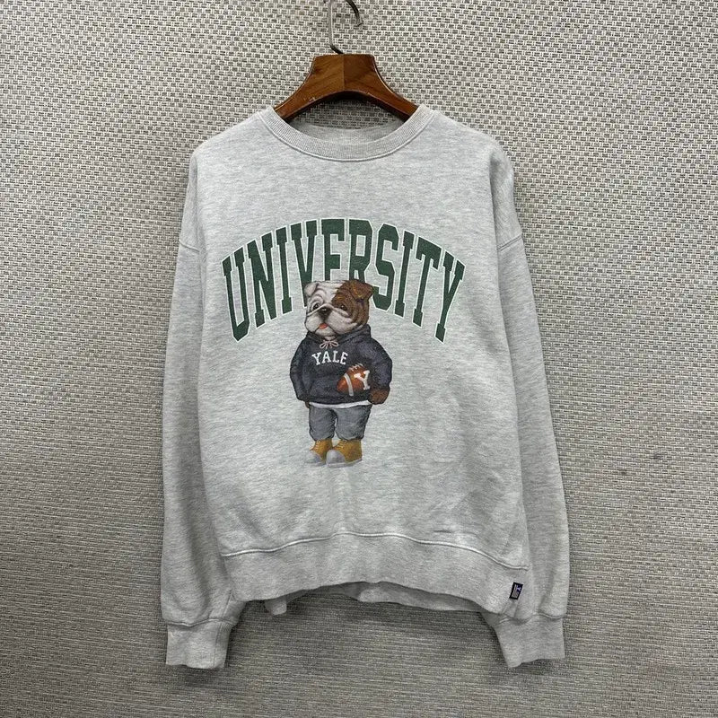 [BUNJANG] Yale Casual Printed Sweatshirt Men&