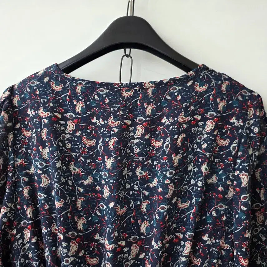 [SOLD OUT] 44-55)잔꽃무늬 시폰 밴딩원피스
