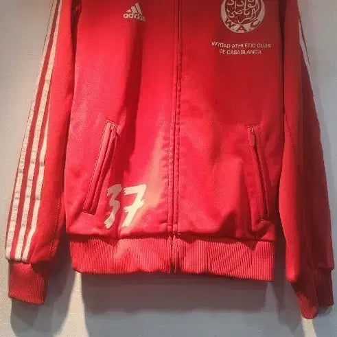 [BUNJANG] Adidas Casablanca Red Jersey Top / 아디다스 져지 카사블랑카