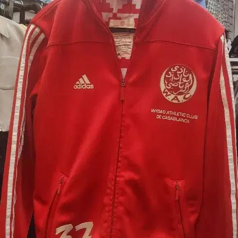 [BUNJANG] Adidas Casablanca Red Jersey Top / 아디다스 져지 카사블랑카