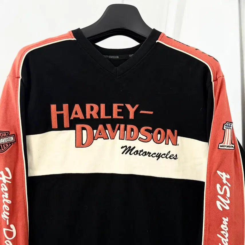 [BUNJANG] Harley Davidson Racing Sweatshirt / 할리데이비슨 레이싱 맨투맨