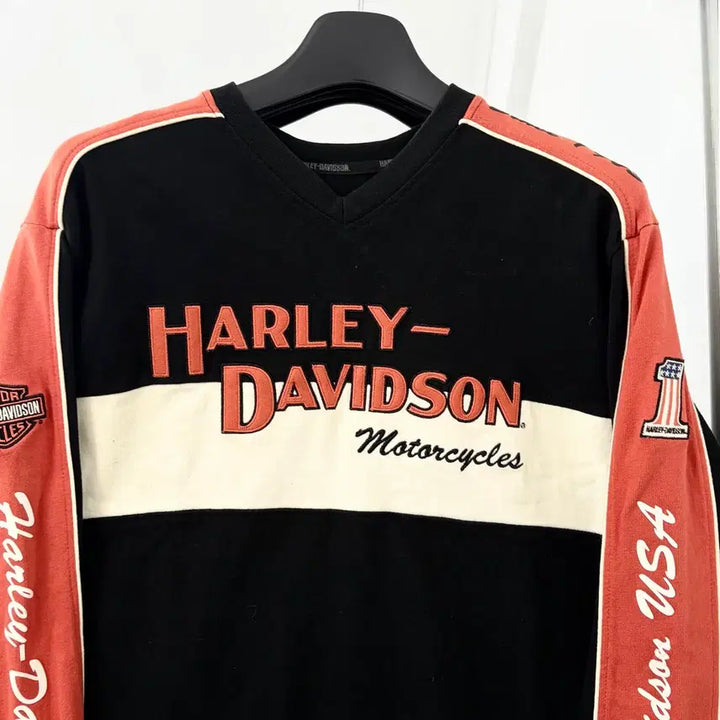 [BUNJANG] Harley Davidson Racing Sweatshirt / 할리데이비슨 레이싱 맨투맨