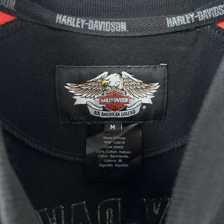 [BUNJANG] Harley Davidson Racing Sweatshirt / 할리데이비슨 레이싱 맨투맨