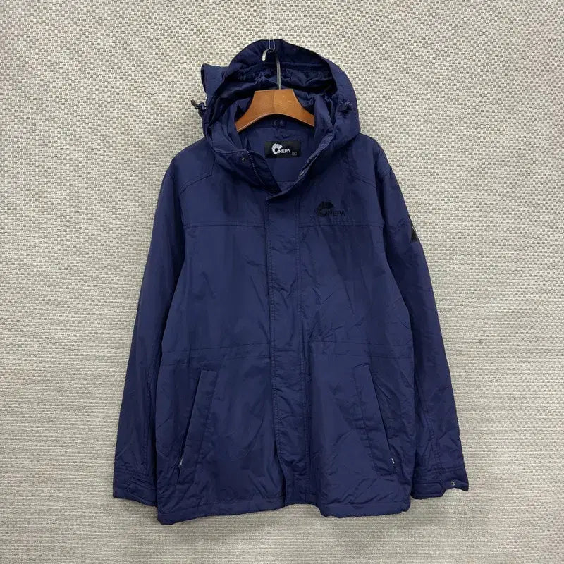[BUNJANG] Nepa Windrunner Windbreaker Jacket / 네파 아웃도어 자수로고 윈드러너 바람막이 자켓 95 A07279