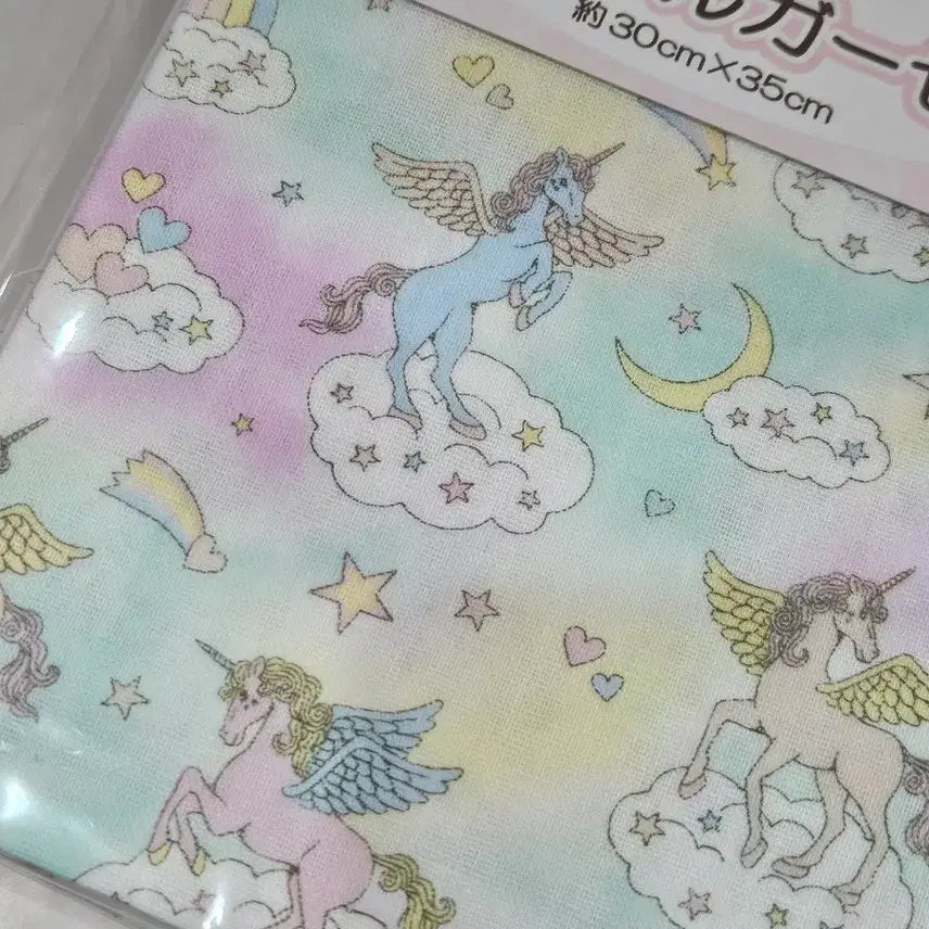 [BUNJANG] Blue Unicorn Japanese Fabric for 1/6 Dolls / 블루유니콘 일본조각원단 육일돌