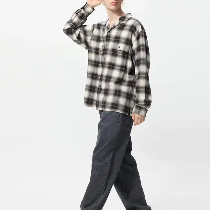 [BUNJANG] Uniqlo JW Anderson Gray Straight Jeans / [34]jw앤더슨 유니클로 07그레이 스트레이트진